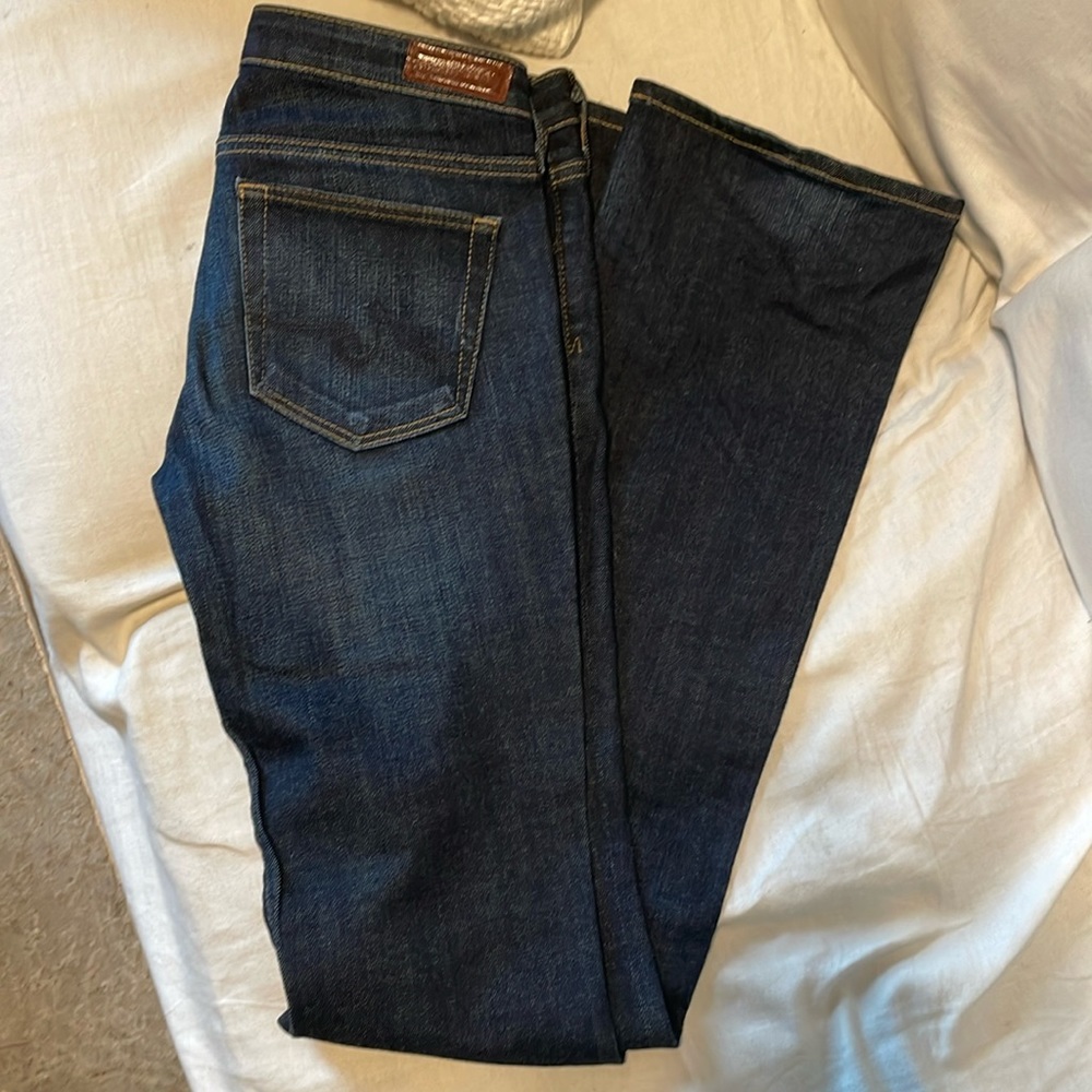 AG Women Jeans Skinny Boot size 27 Dark Wash